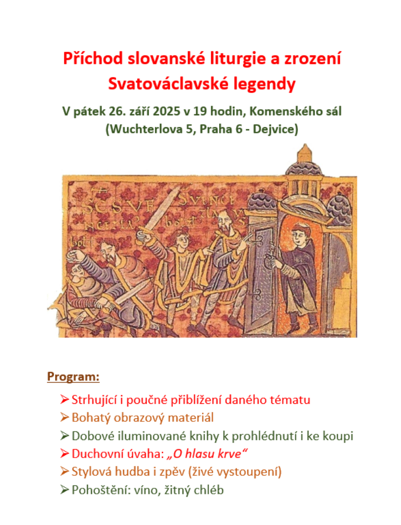 Komponovaný večer Dejvice 29.9.2025