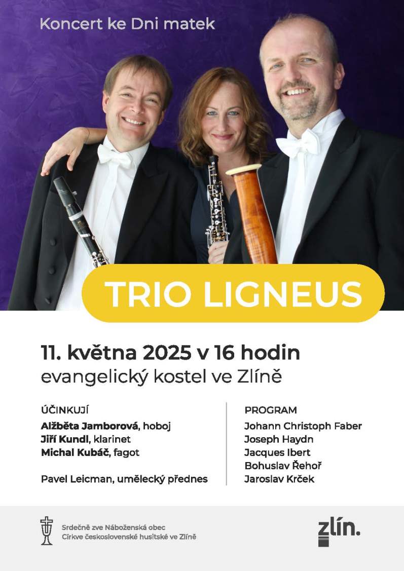 Koncert ke Dni matek Zlín Ligneus mail