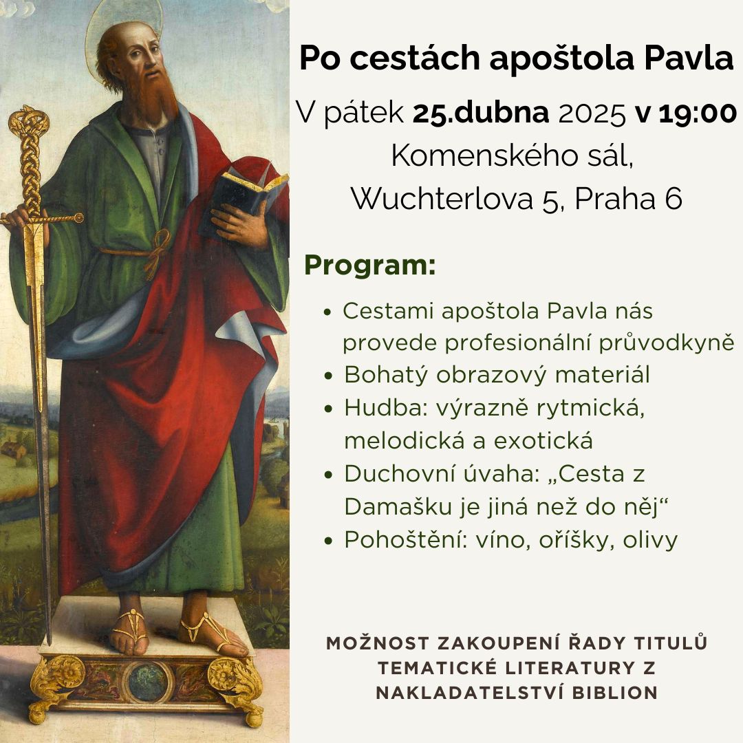 Po stopách apoštola Pavla v Dejvicích