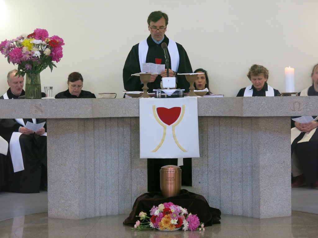 Tomáš Karel při ocenění Zdeňka Martiše osobností Královéhradecké diecéze