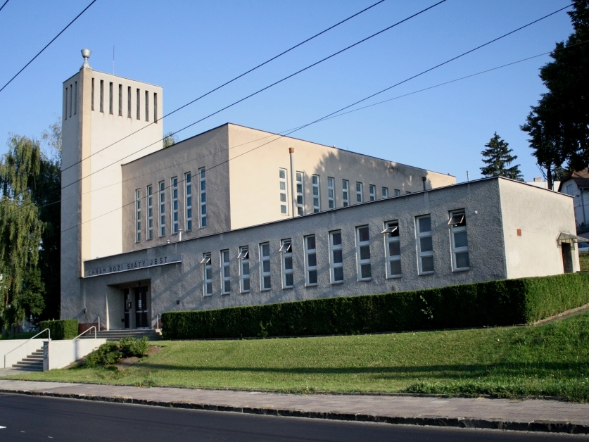 Evangelický kostel ve Zlíně, foto: www.zlin.evangnet.cz
