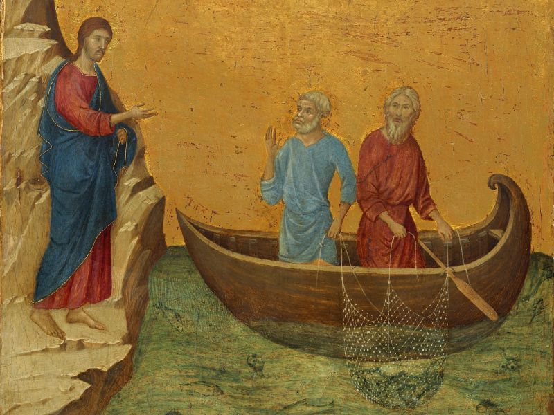 Počátek Ježíšovy činnosti a povolání učedníků - záznamy z neděle 25.1.