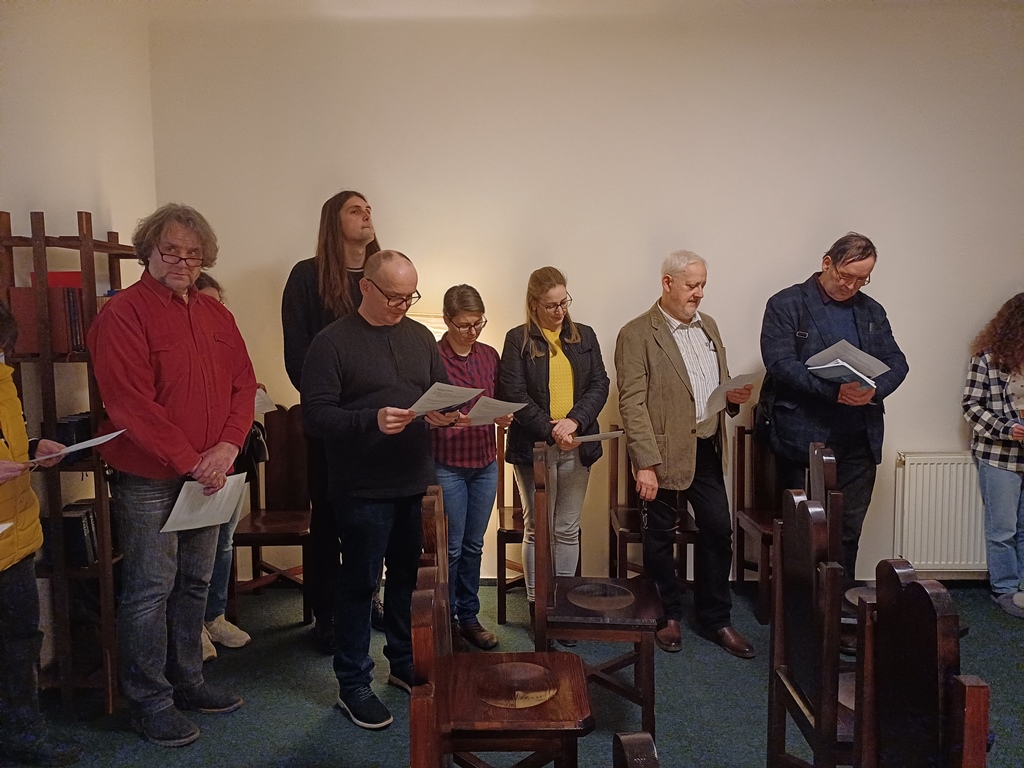 Slavnostní znovuotevření Farského koleje a kolejní kaple v budově ústředí Církve československé husitské v Praze 6-Dejvicích - 23. 2. 2026, foto K. Matoušová