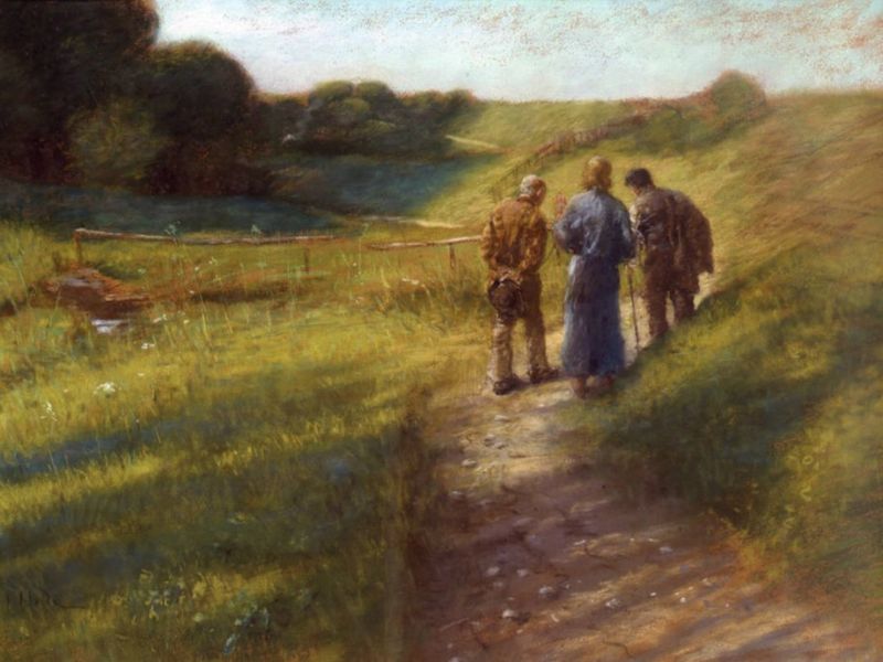 Zjevení na cestě do Emaus - záznamy bohoslužeb z neděle 19.4.