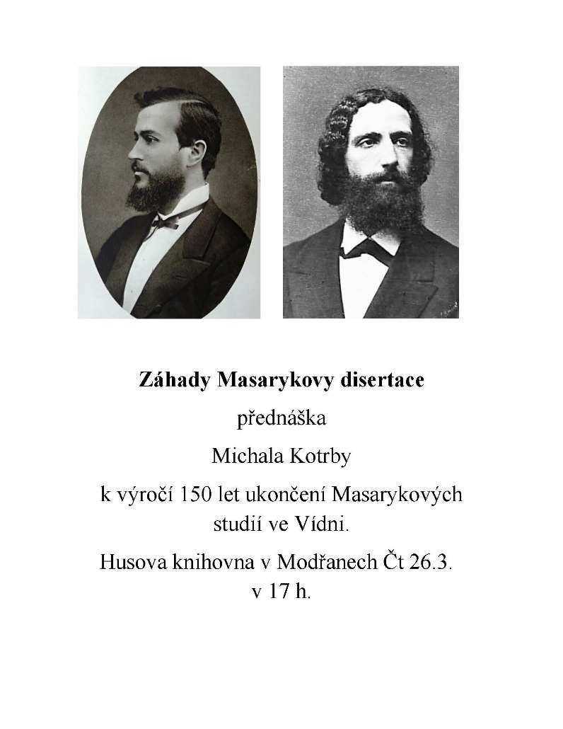 Přednáška TGM Modřany