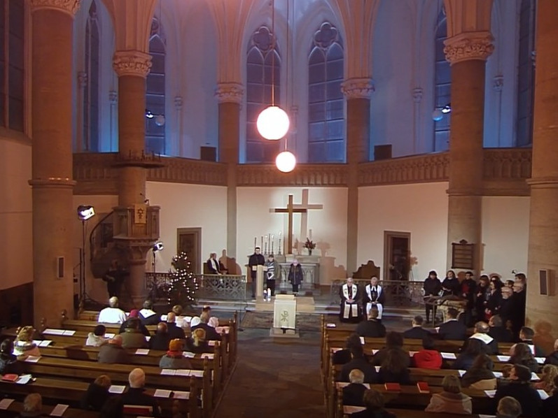 Novoroční ekumenická bohoslužba v Červeném kostele v Brně