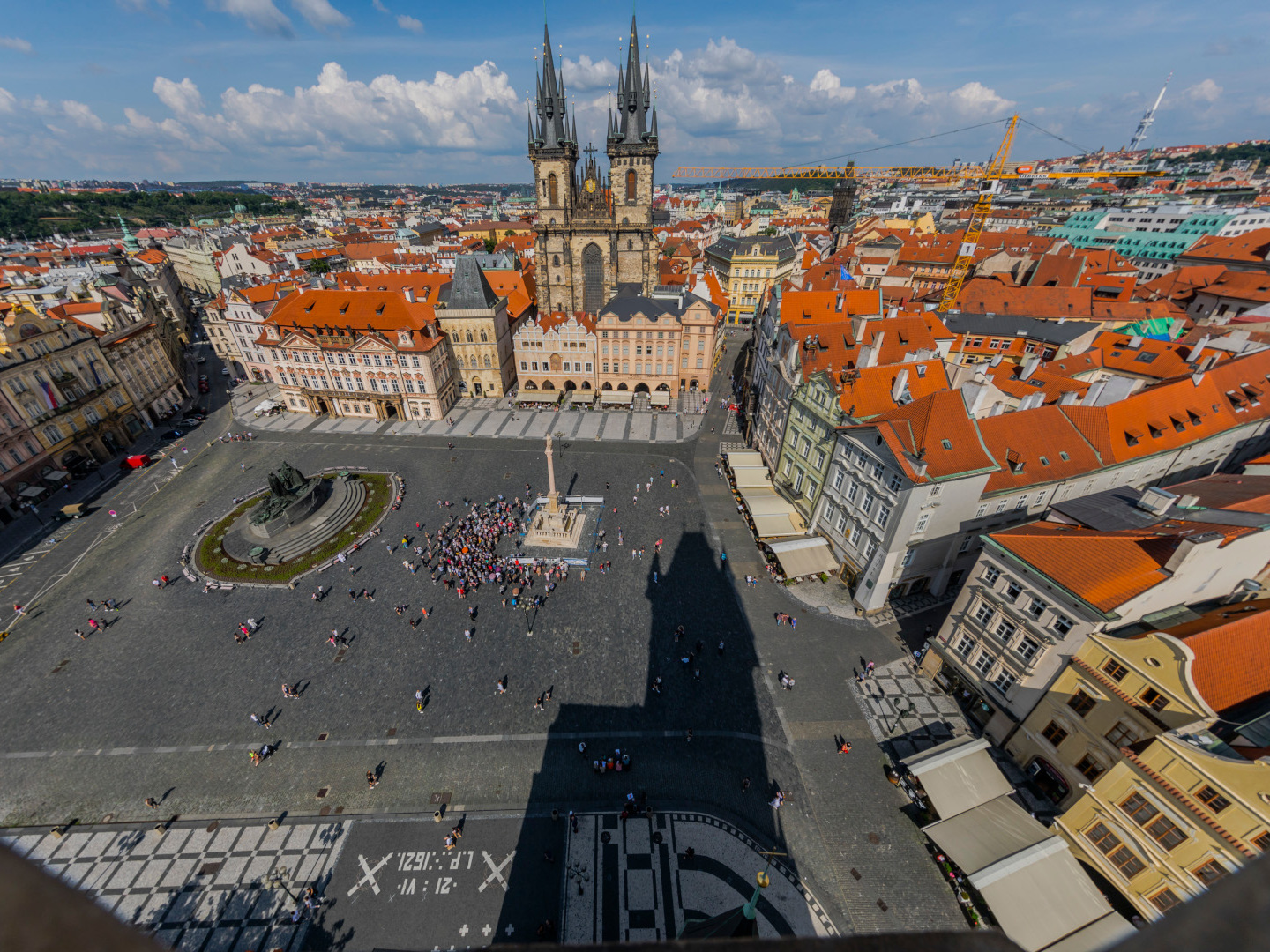 Čtyřsetleté výročí popravy sedmadvaceti českých pánů, rytířů a měšťanů na Staroměstském náměstí v Praze